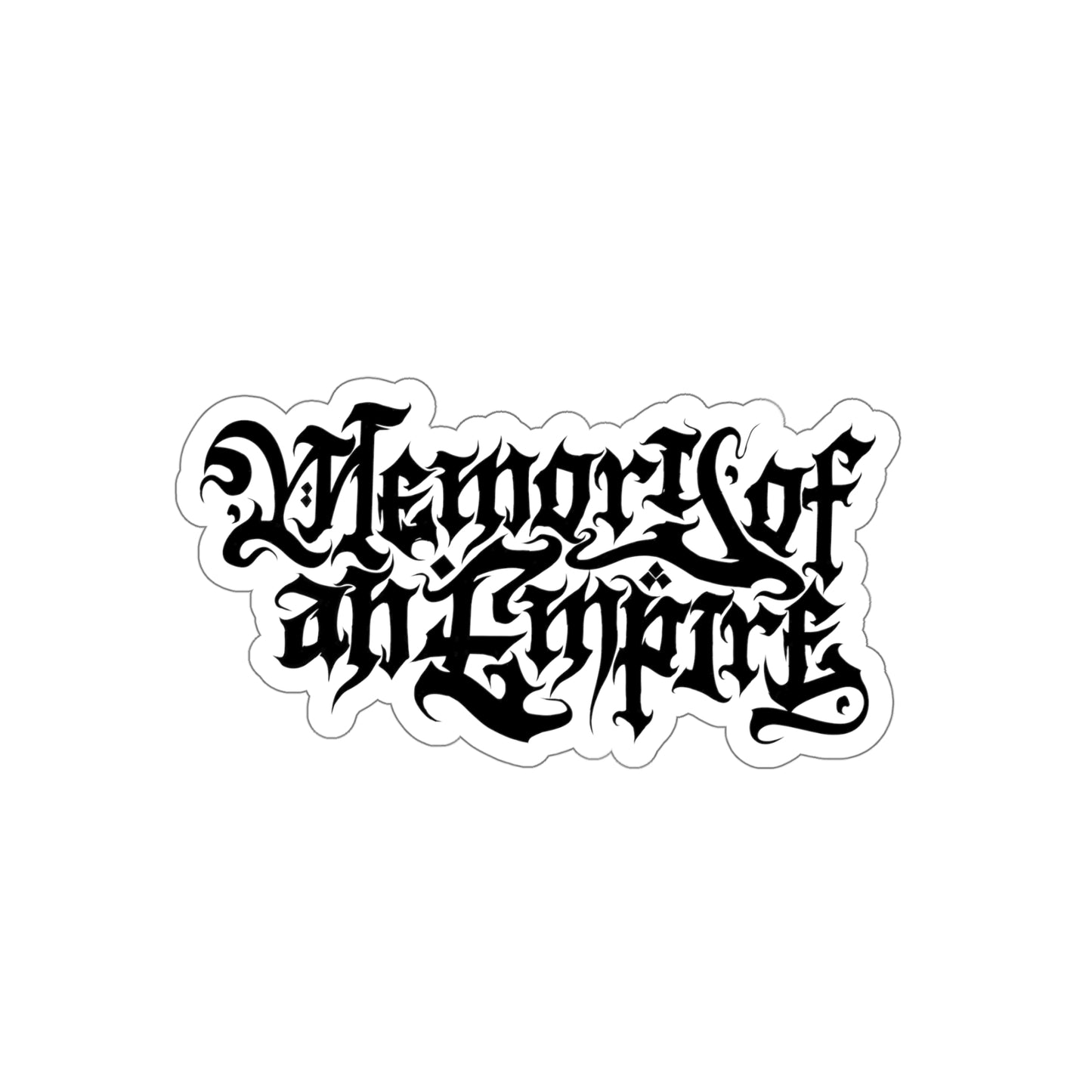 Memory of an Empire Logo Sticker